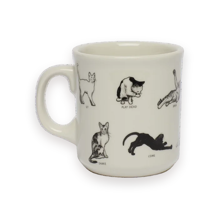Fishs Eddy CAT TRICKS - MUG (12OZ)