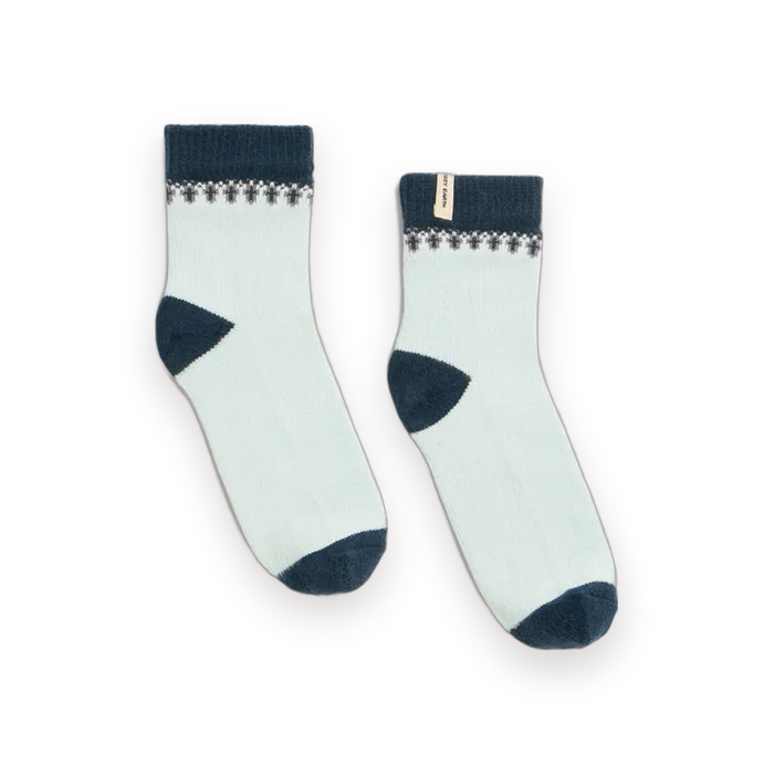 Cozy Earth The Mistletoe Plush Modern Crew Sock